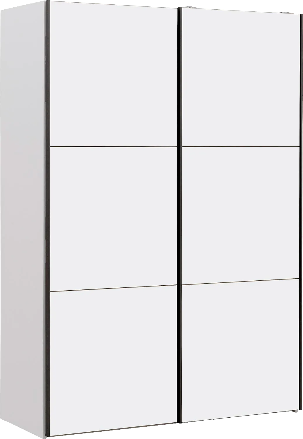 Goossens Kledingkast Easy Storage Sdk, 153 cm breed, 220 cm hoog, 2x 3 paneel schuifdeuren