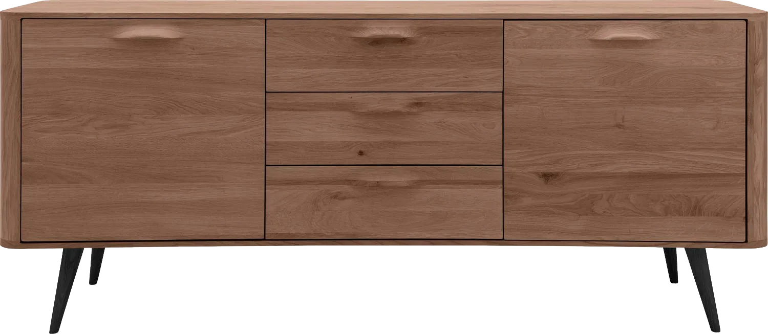Goossens Dressoir Bjarte, 2 deuren 3 laden