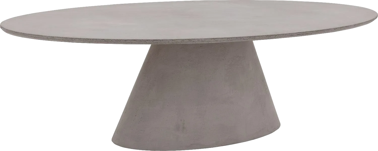 Goossens Eettafel Stone, Ovaal 260 x 120 cm
