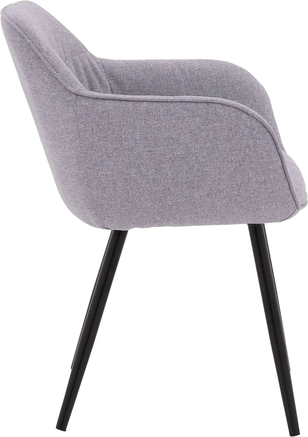Goossens Basic Lize Eetkamerstoel Stof Grijs - 8235237-goossens-basic-lize-eetkamerstoel-stof-grijs-03