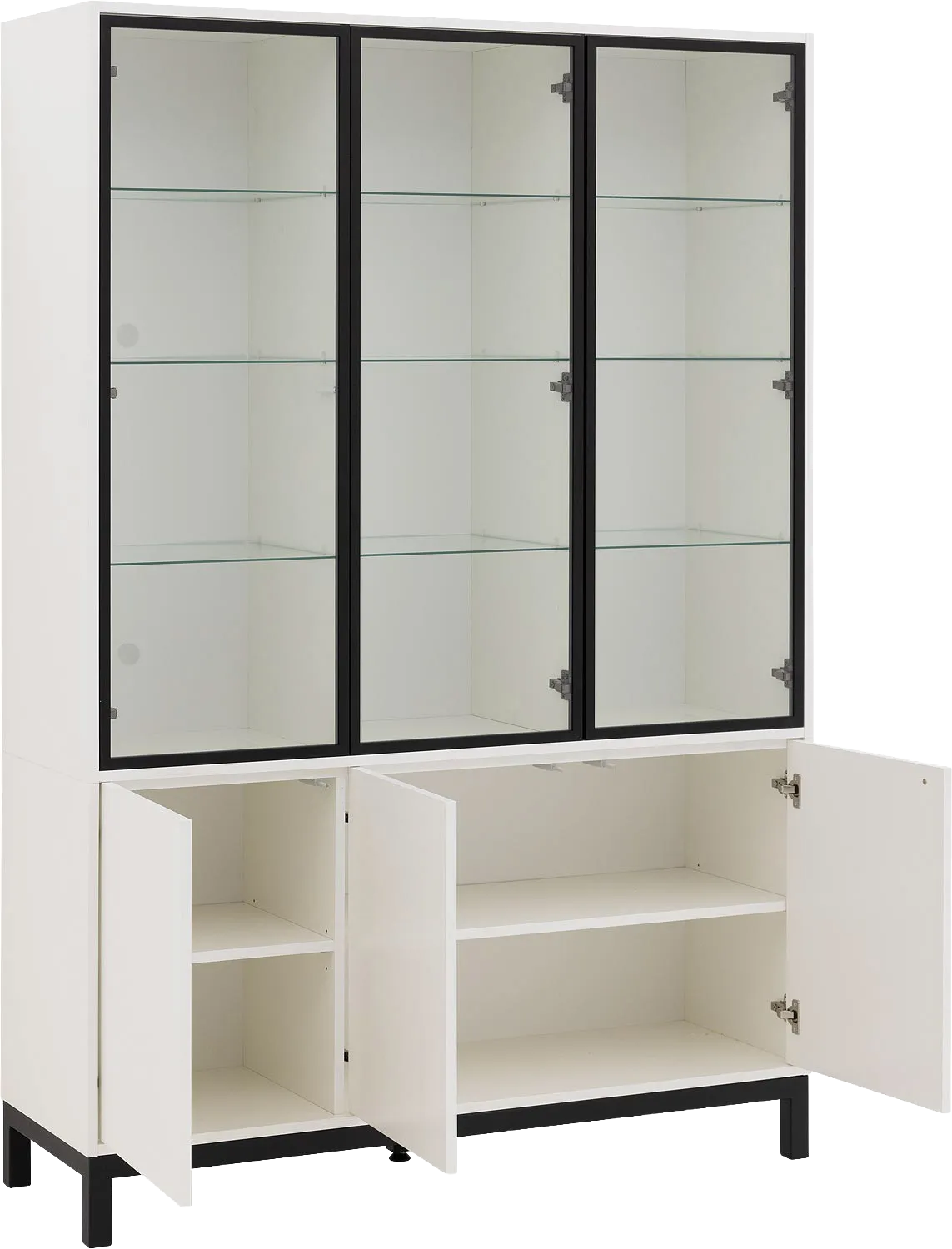 Goossens Valencia Vitrinekast Melamine - 8244533-goossens-valencia-vitrinekast-melamine-05