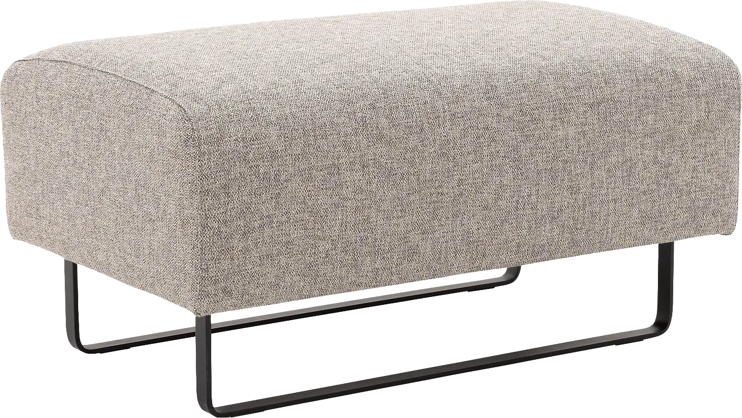 Goossens Hocker Montreal, 94 x 61 cm, 47 cm hoog