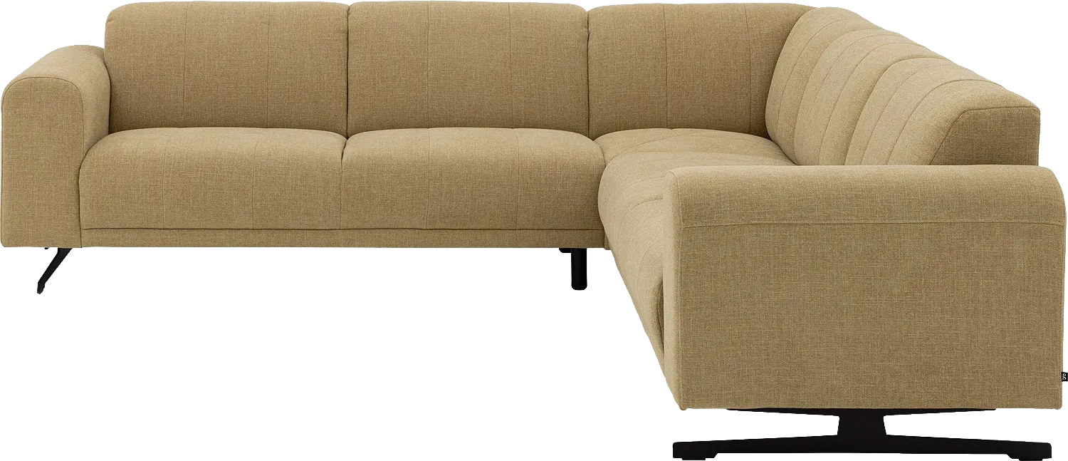 Goossens Mellow Bank Stof Geel - 8252088-goossens-mellow-bank-stof-geel-01
