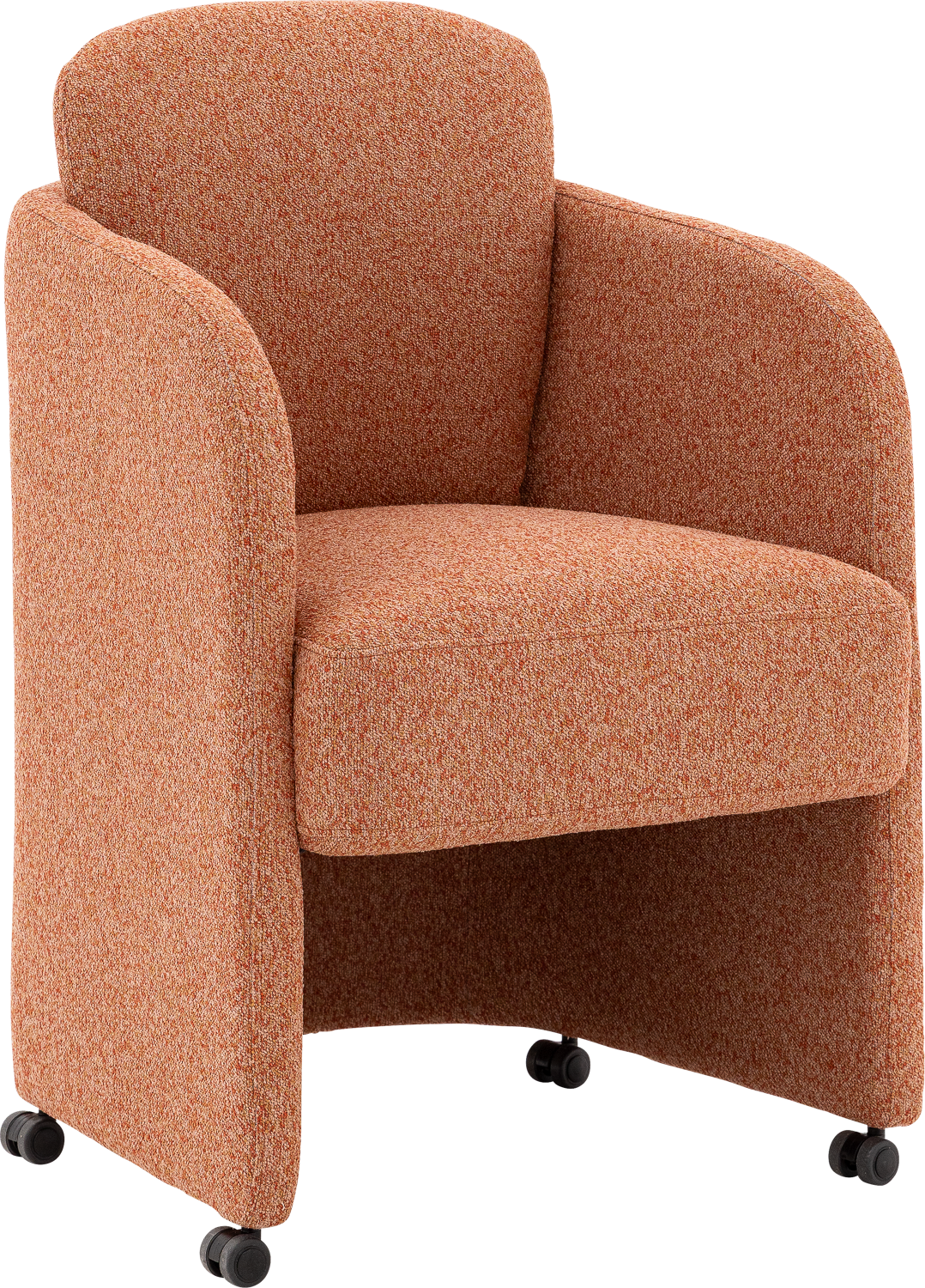 Goossens Leah Eetkamerstoel Stof Roze - 8260467-goossens-leah-eetkamerstoel-stof-roze-01
