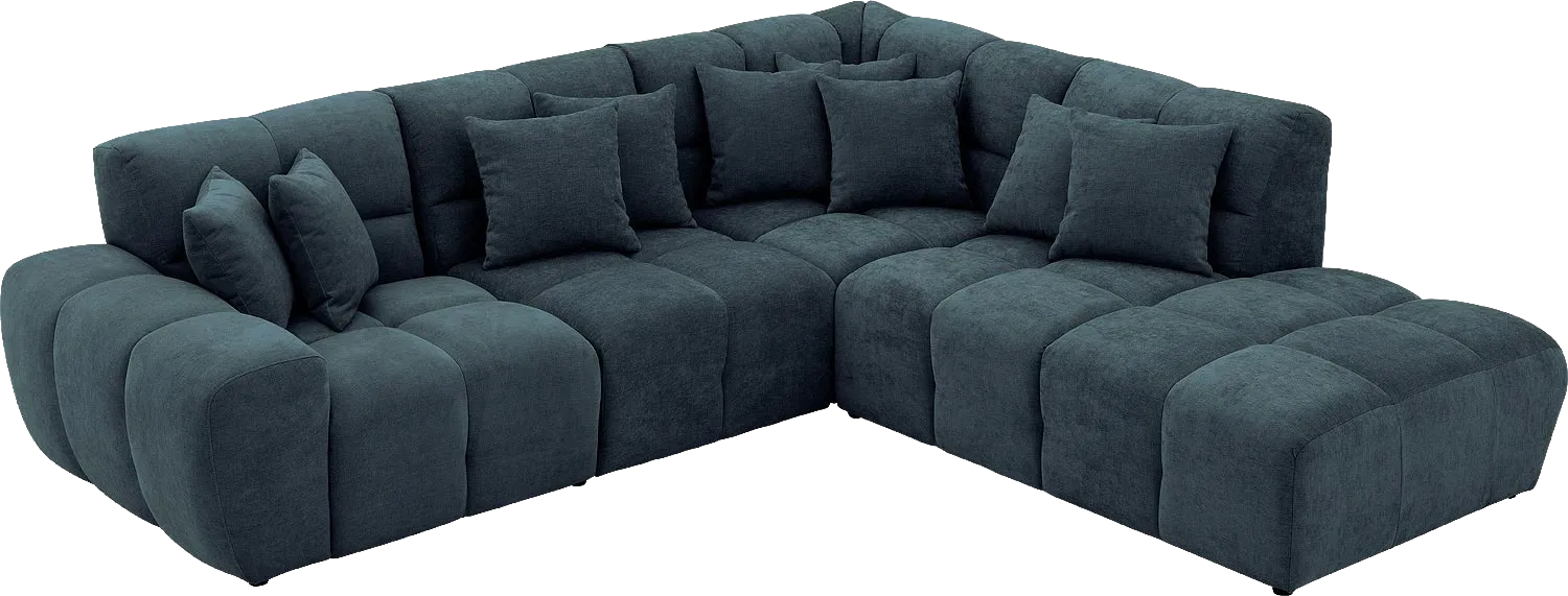 Goossens Excellent Kubus Bank Stof Blauw - 8252719-goossens-excellent-kubus-bank-stof-blauw-04