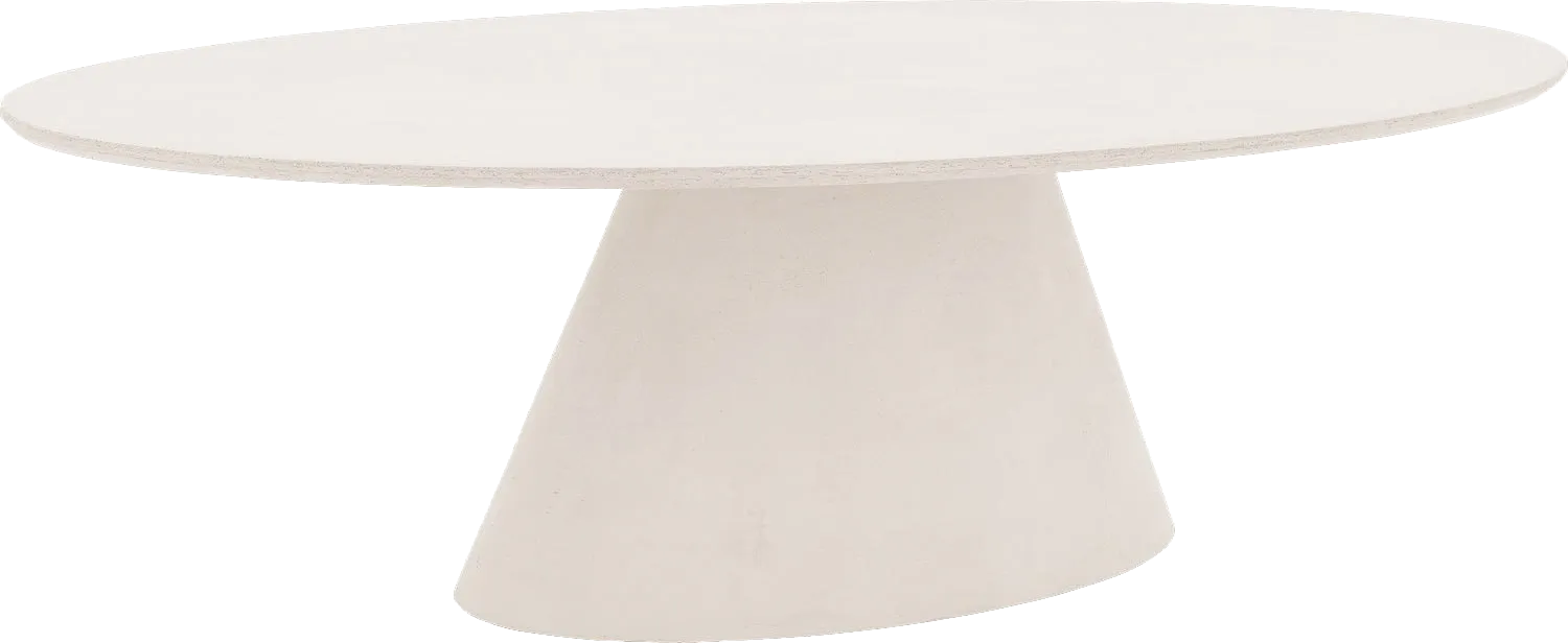 Goossens Eettafel Stone, Ovaal 250 x 120 cm