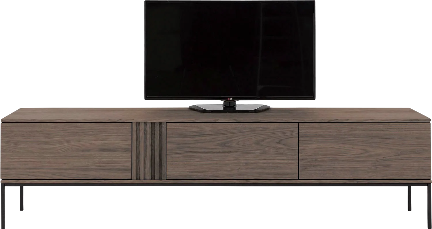 Goossens Viola Tv Meubel Eiken Donker Bruin - 8244513-goossens-viola-tv-meubel-eiken-donker-bruin-02