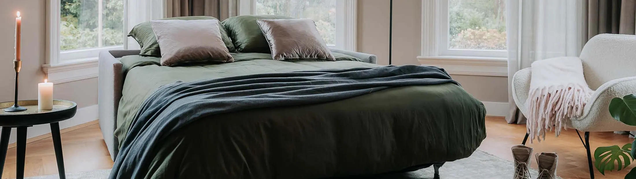 Eindelijk een bedbank die echt lekker ligt