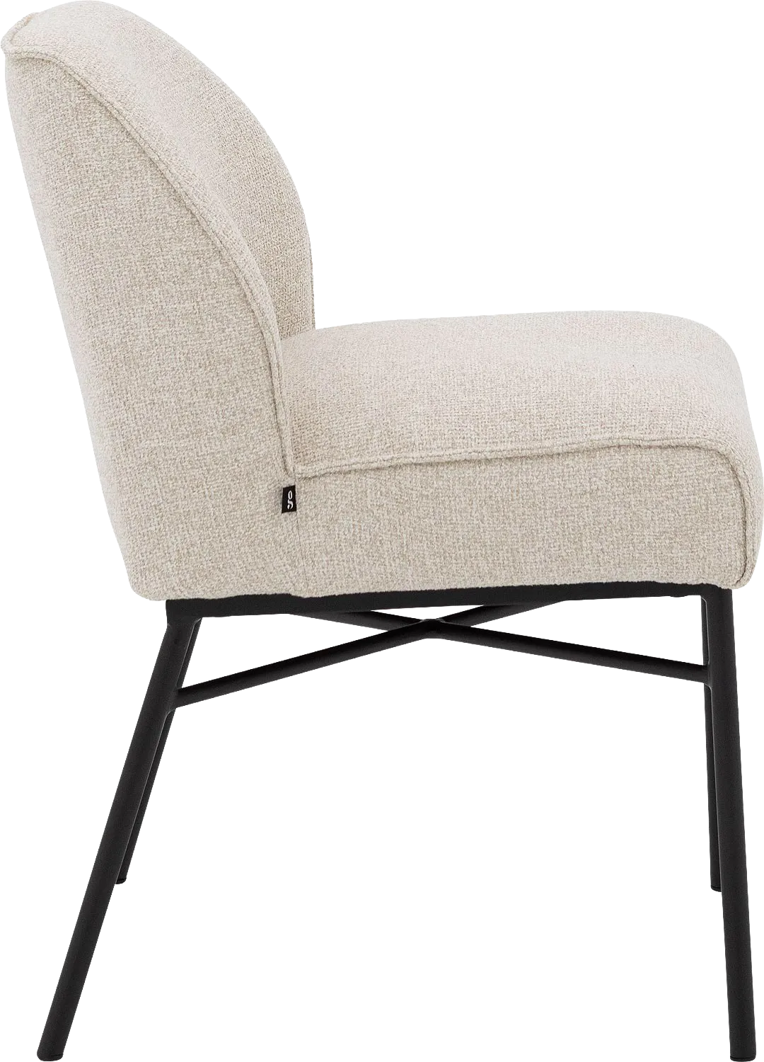 Goossens Rory Eetkamerstoel Stof Beige - 8260412-goossens-rory-eetkamerstoel-stof-beige-03