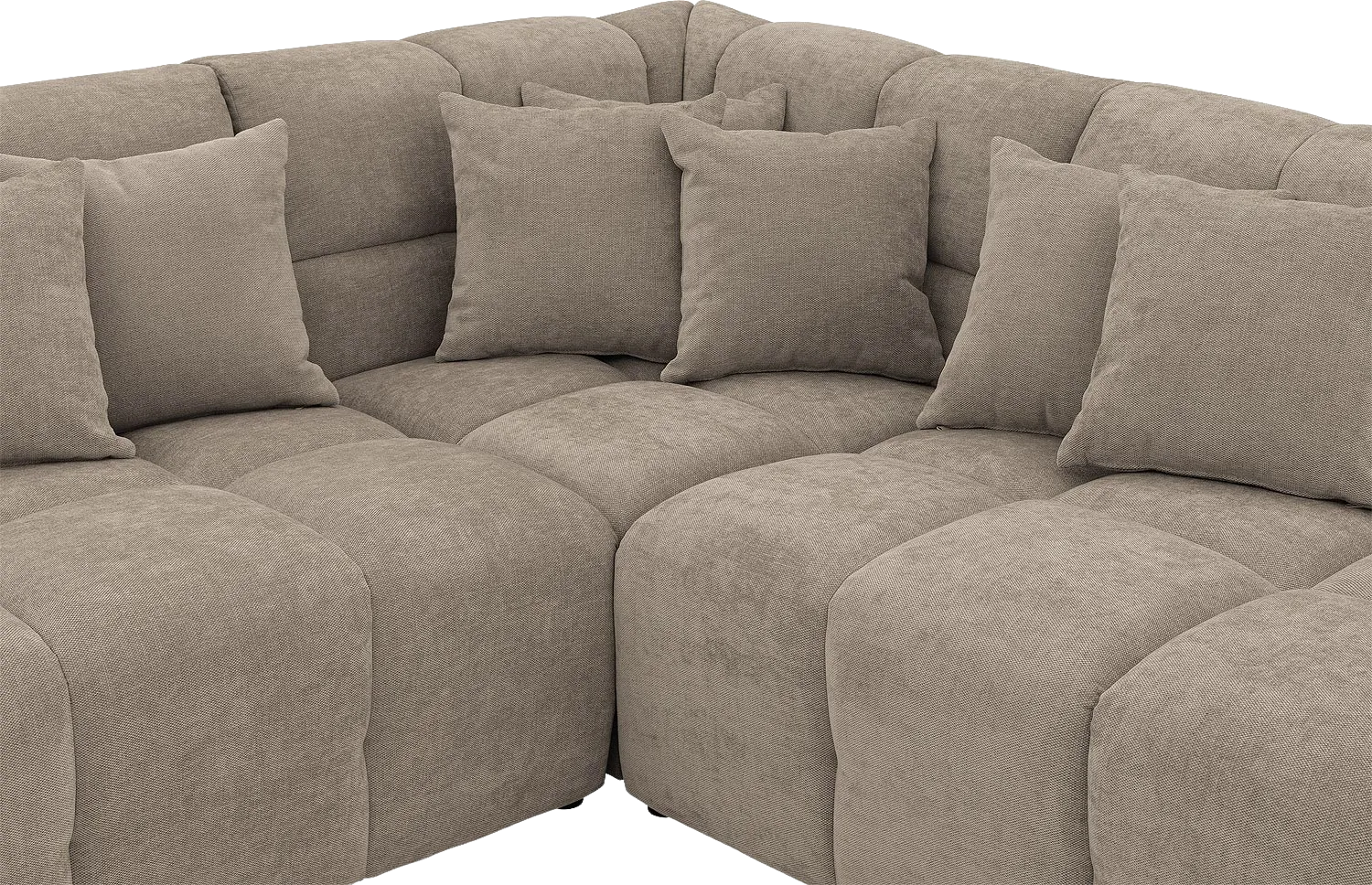 Goossens Excellent Kubus Bank Stof Bruin - 8252902-goossens-excellent-kubus-bank-stof-bruin-08