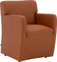 Goossens Montana Eetkamerstoel Leer Bruin - 8260628-goossens-montana-eetkamerstoel-leer-bruin-01