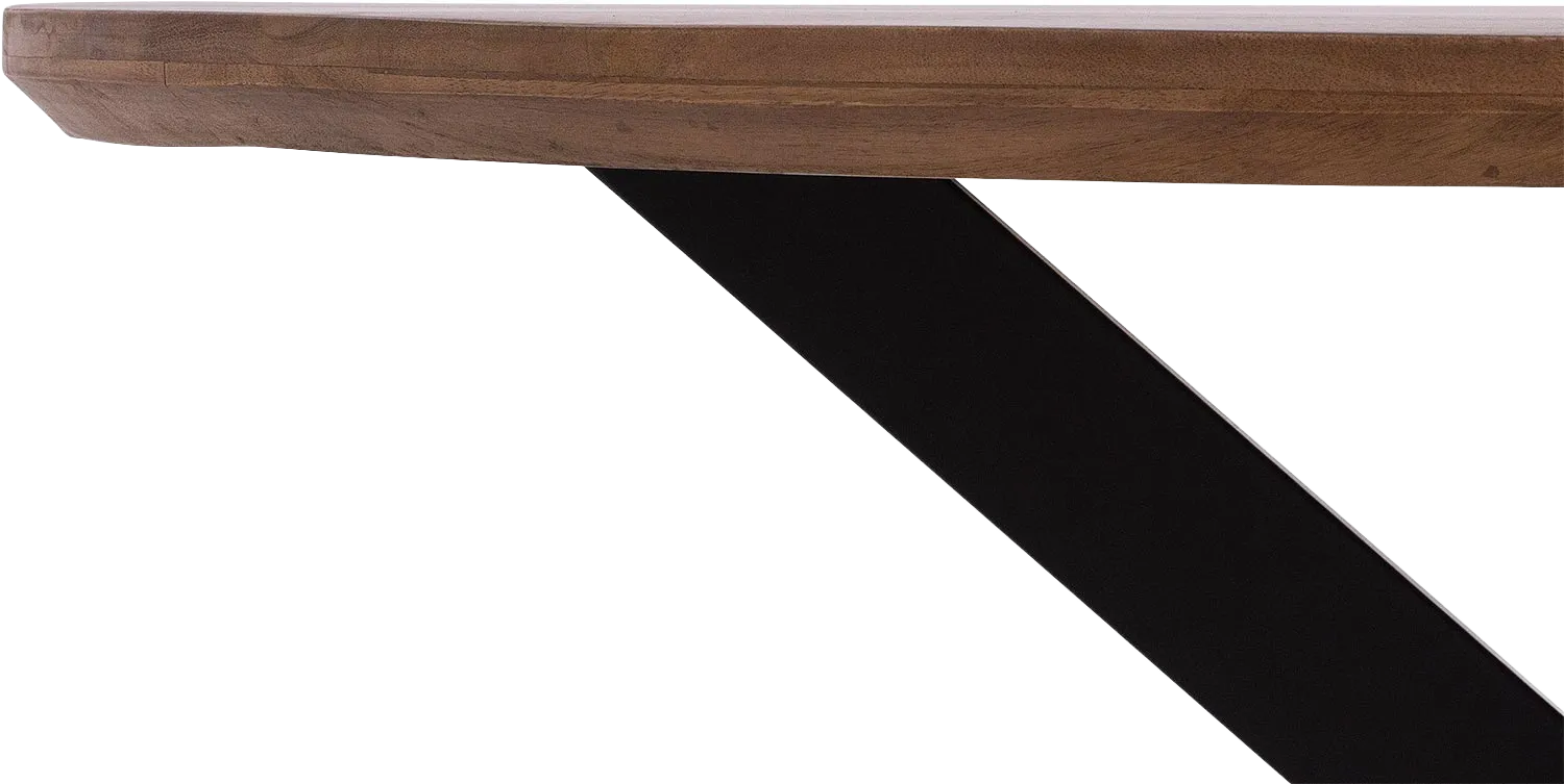 Goossens Nilo Eettafel Mango Bruin - 8251619-goossens-nilo-eettafel-mango-bruin-05