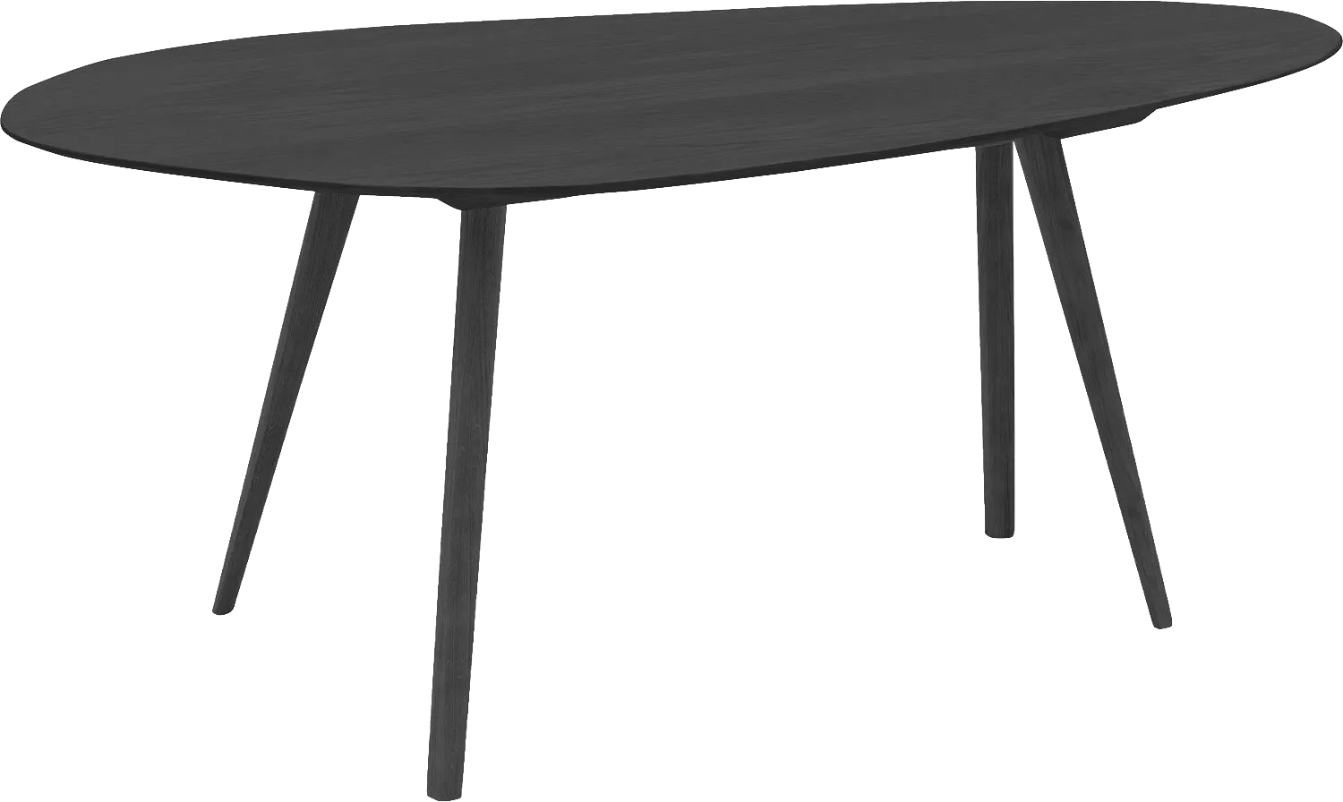 Goossens Ferry Eettafel Eiken Zwart - 8243694-goossens-ferry-eettafel-eiken-zwart-01