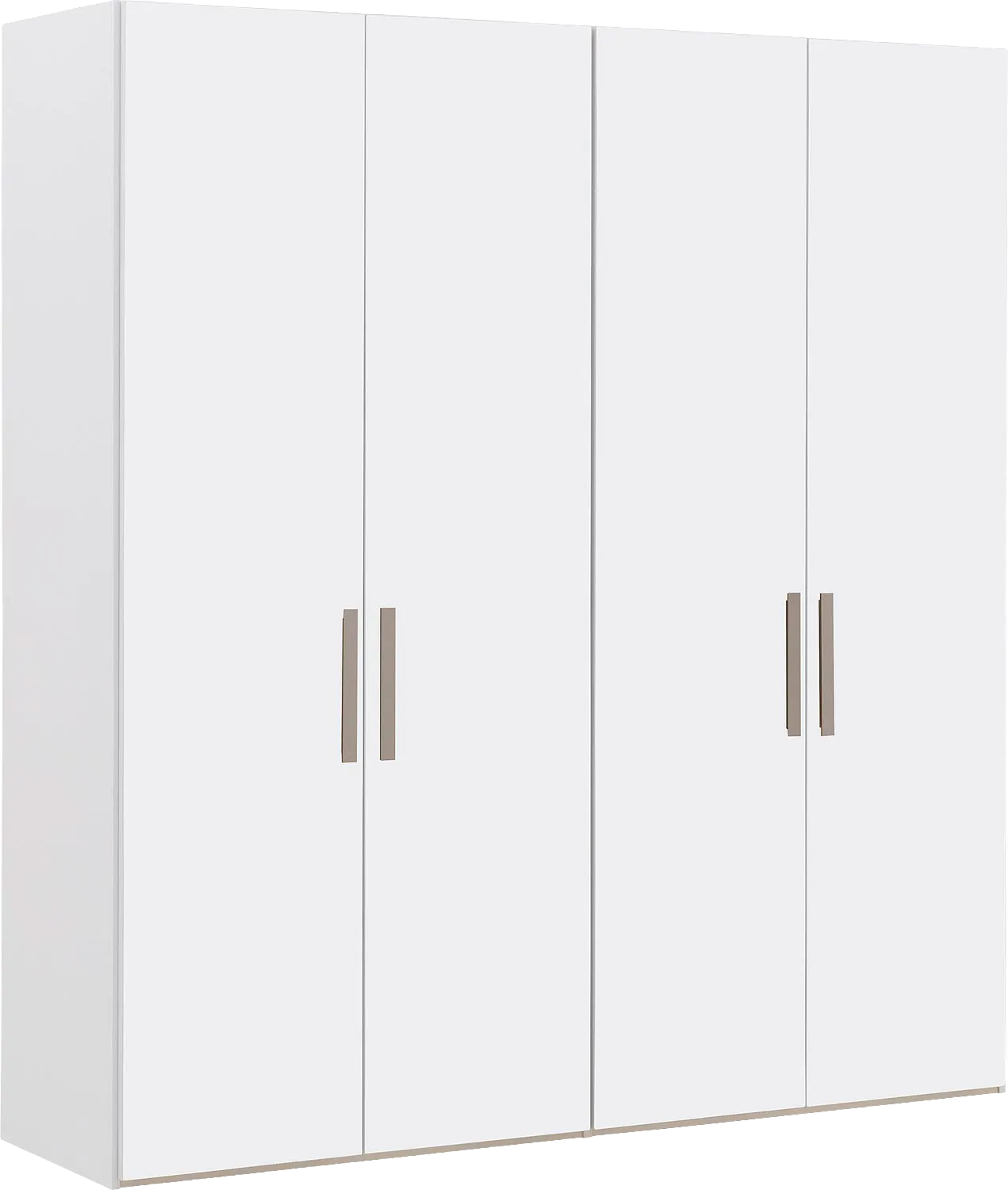 Goossens Kledingkast Easy Storage Ddk, Kledingkast 203 cm breed, 220 cm hoog, 4x draaideur