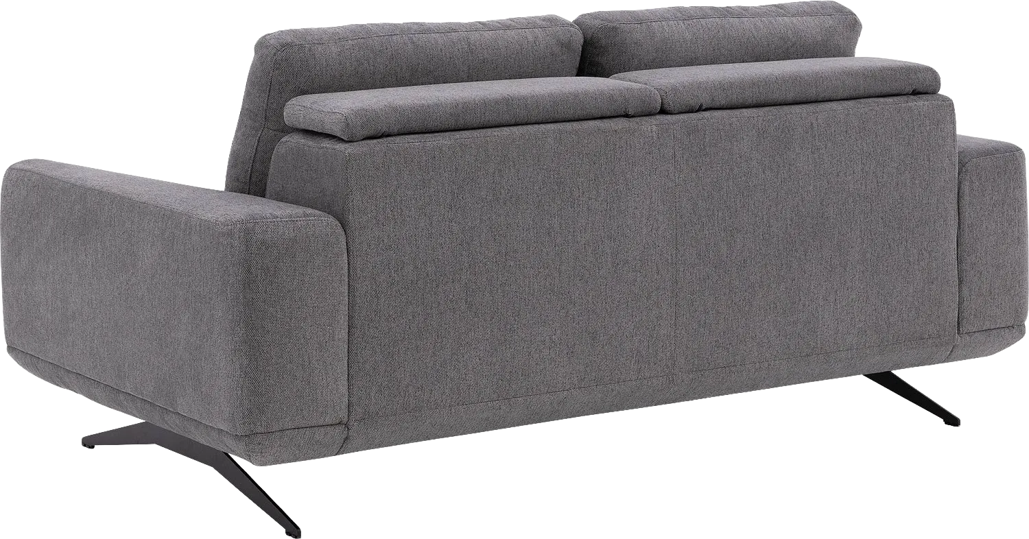 Goossens Excellent Princess Bank Stof Grijs - 8234481-goossens-excellent-princess-bank-stof-grijs-08