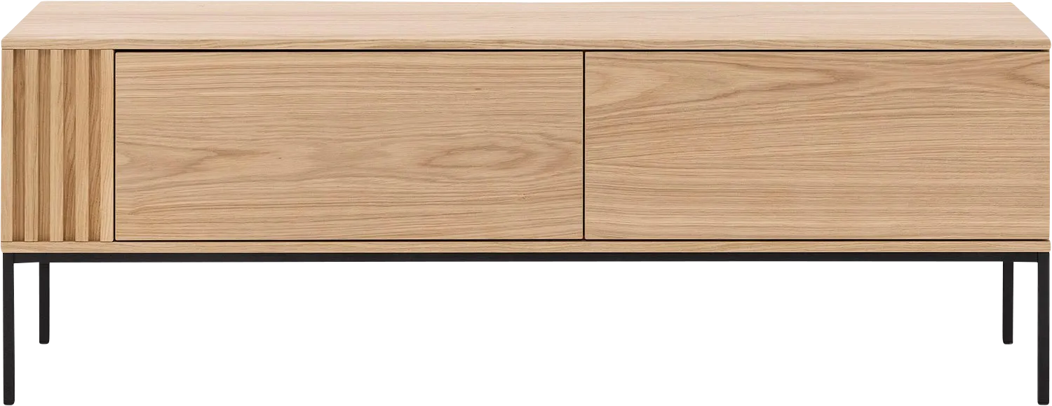 Goossens Tv Meubel Viola, 2 kleppen staand