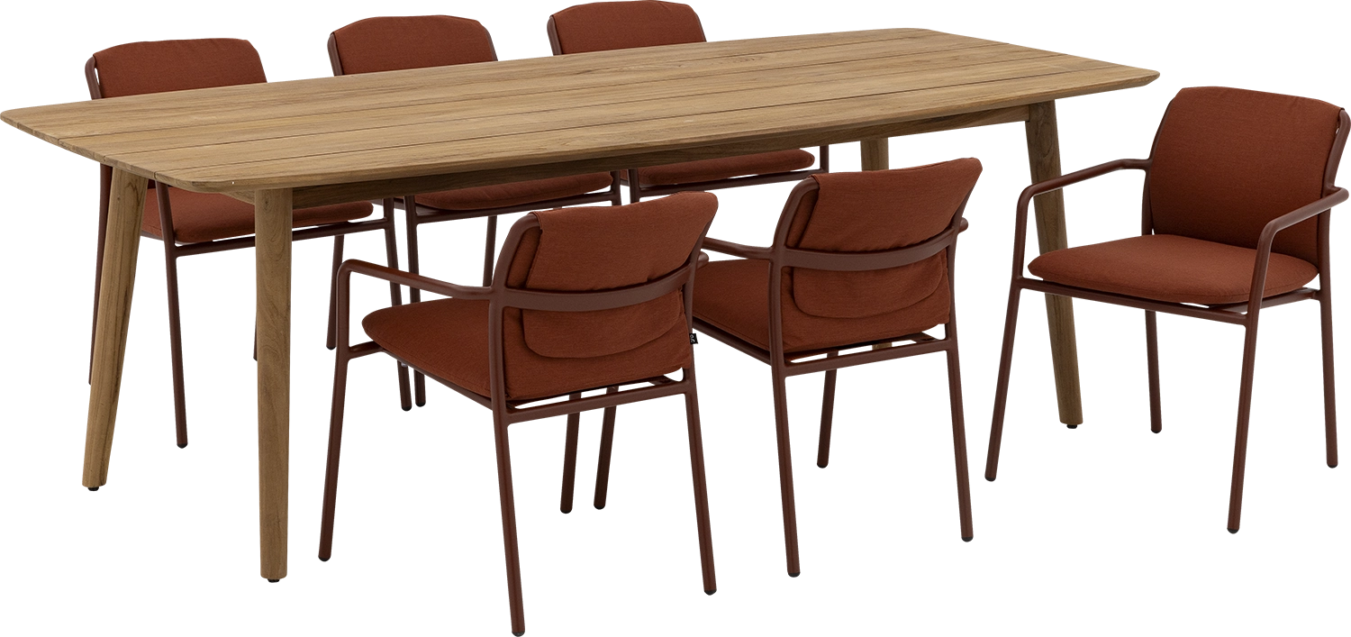 Goossens Lago Tuintafels Teak - 8260789-goossens-lago-tuintafels-teak-01