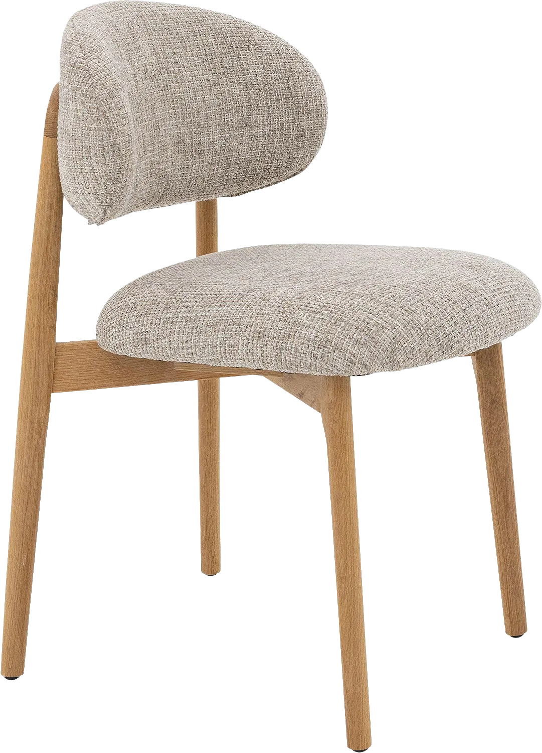 Goossens Bessy Eetkamerstoel Stof Beige - 8260297-goossens-bessy-eetkamerstoel-stof-beige-06