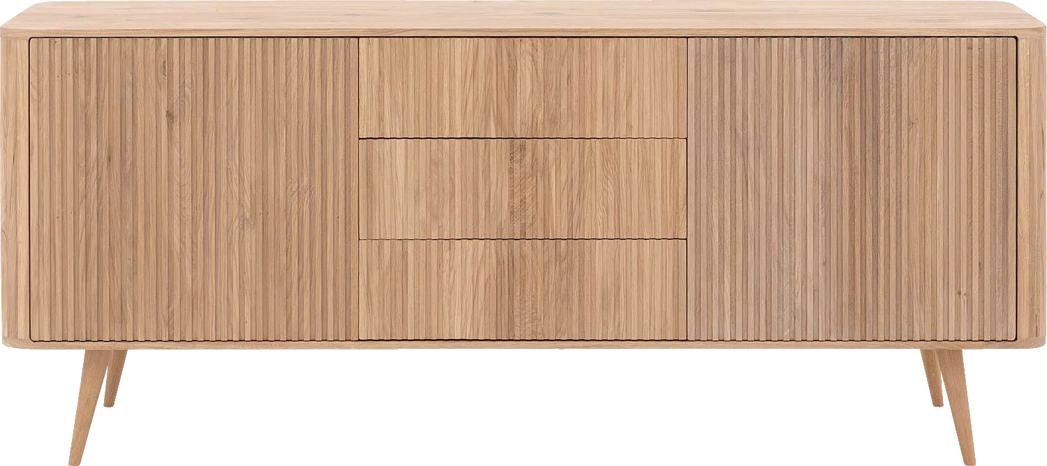 Goossens Dressoir Seppe, 2 deuren 3 laden