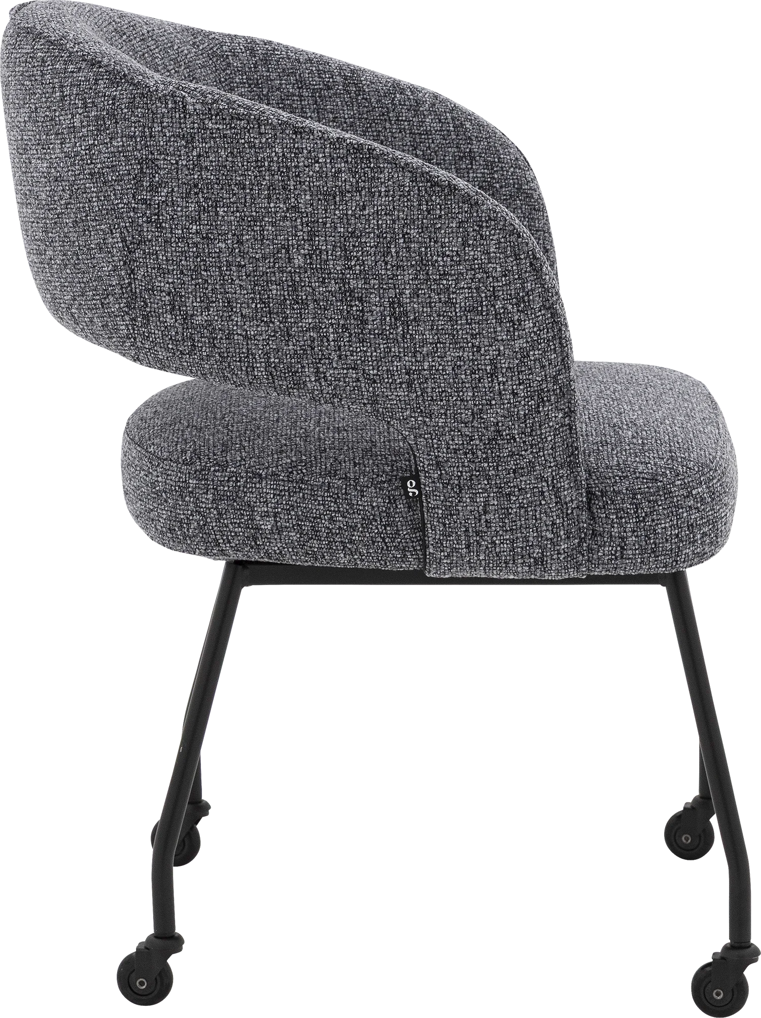 Goossens Excellent Ostuni Eetkamerstoel Stof Grijs - 8260766-goossens-excellent-ostuni-eetkamerstoel-stof-grijs-04