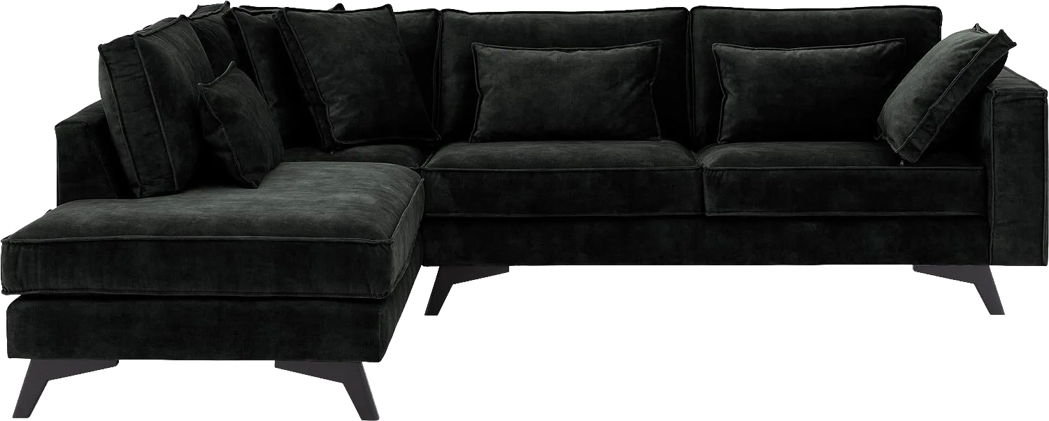 Goossens Chambre Bank Stof Zwart - 8235689-goossens-chambre-bank-stof-zwart-01