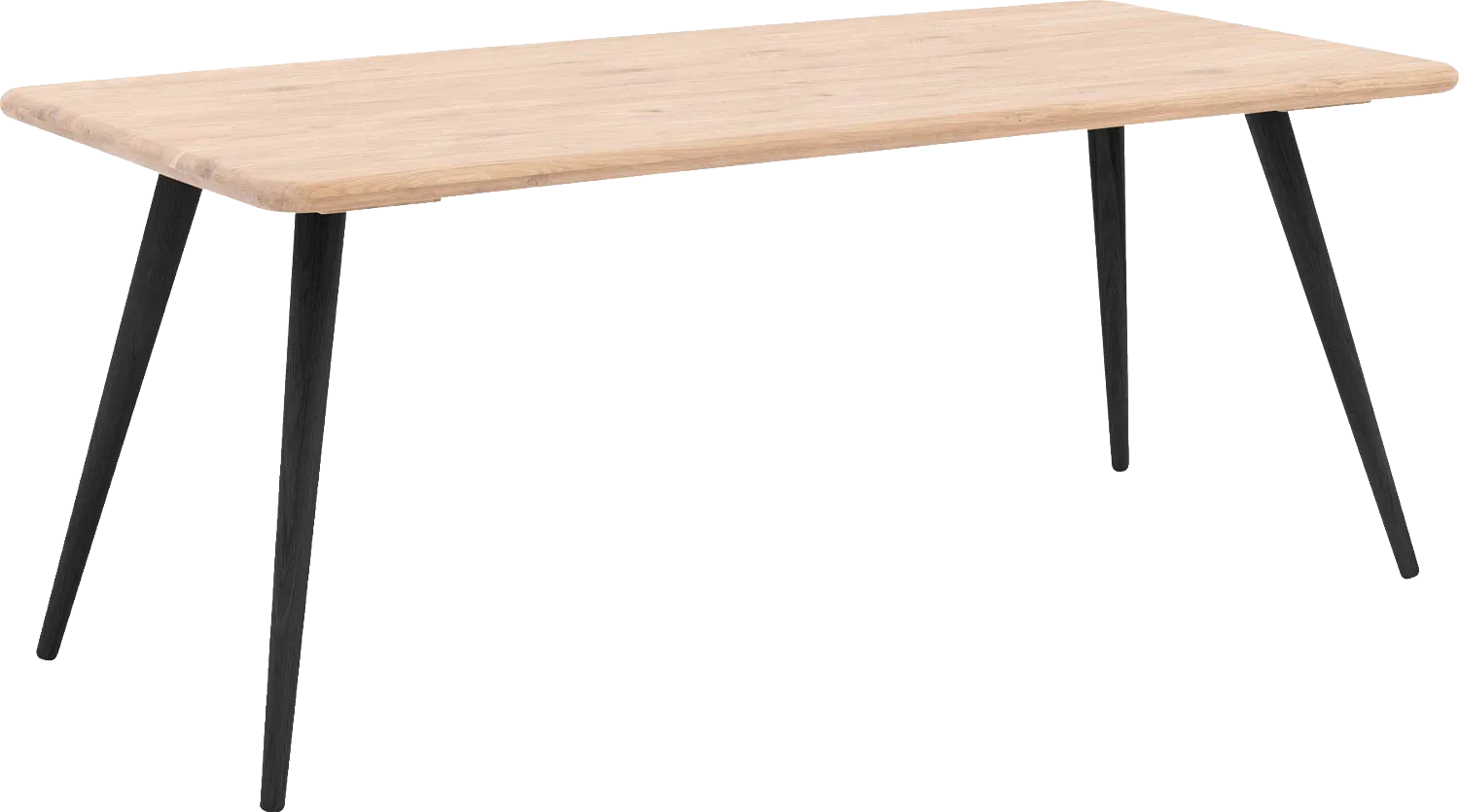 Goossens Eettafel Bjarte, Rechthoekig 220 x 90 cm