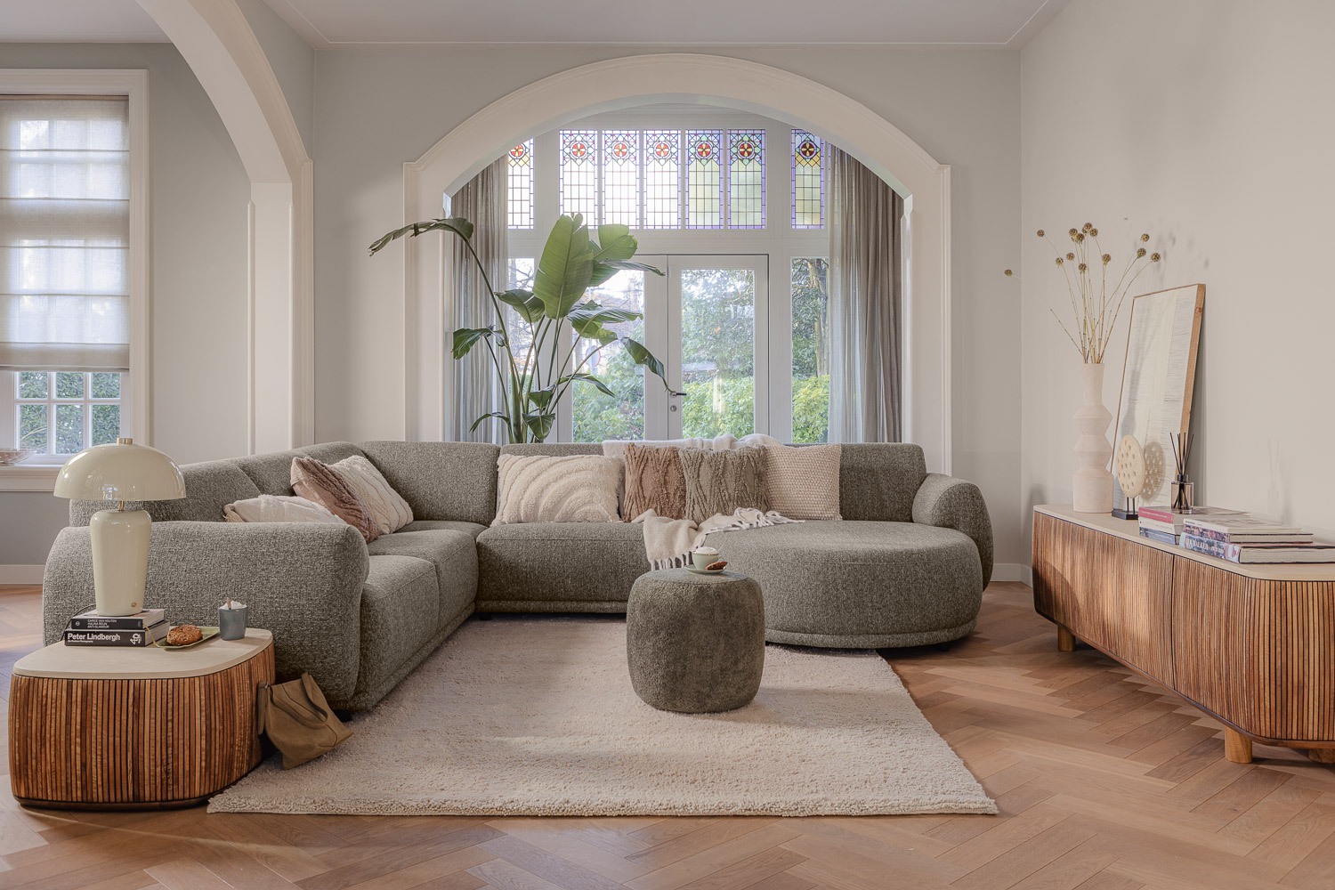 Goossens Benk Bank Stof Groen - 8260280-goossens-benk-bank-stof-groen-01