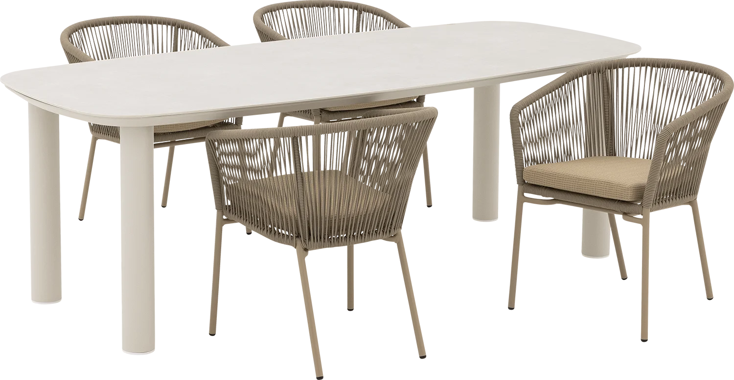 Goossens Tuintafel Vernazza, Tuintafel 220x100 cm