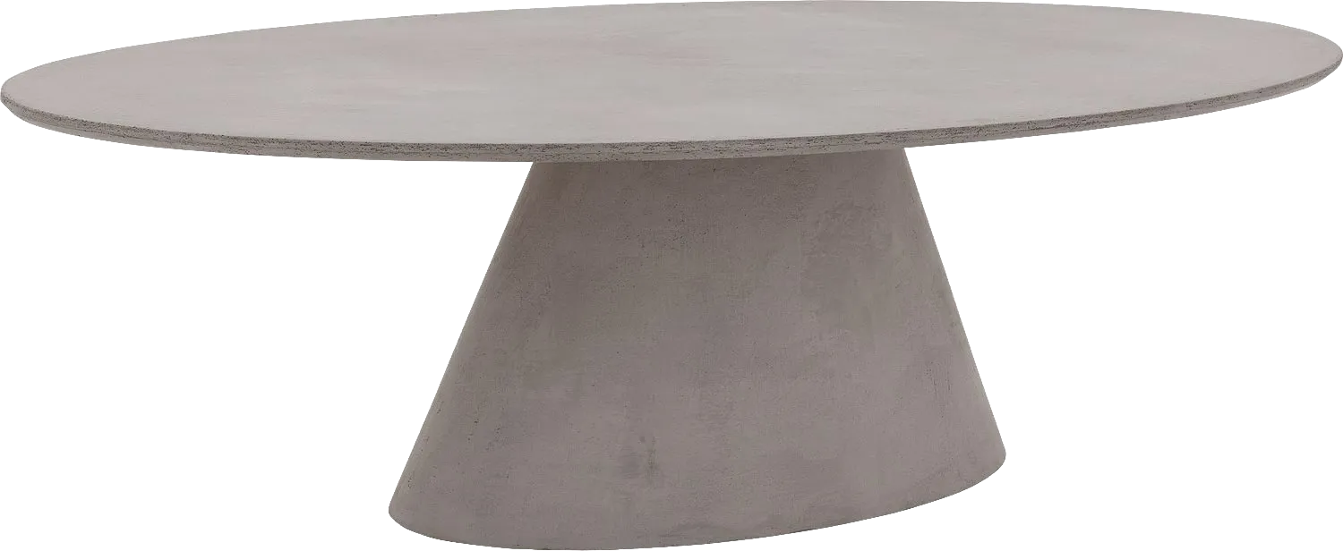 Goossens Eettafel Stone, Ovaal 250 x 120 cm