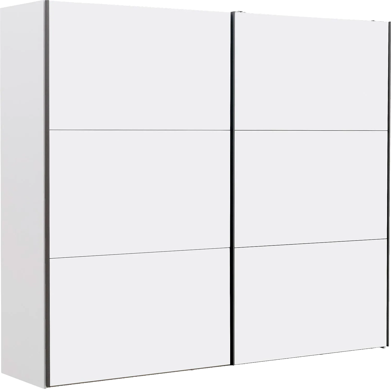 Goossens Kledingkast Easy Storage Sdk, 253 cm breed, 220 cm hoog, 2x 3 paneel schuifdeuren