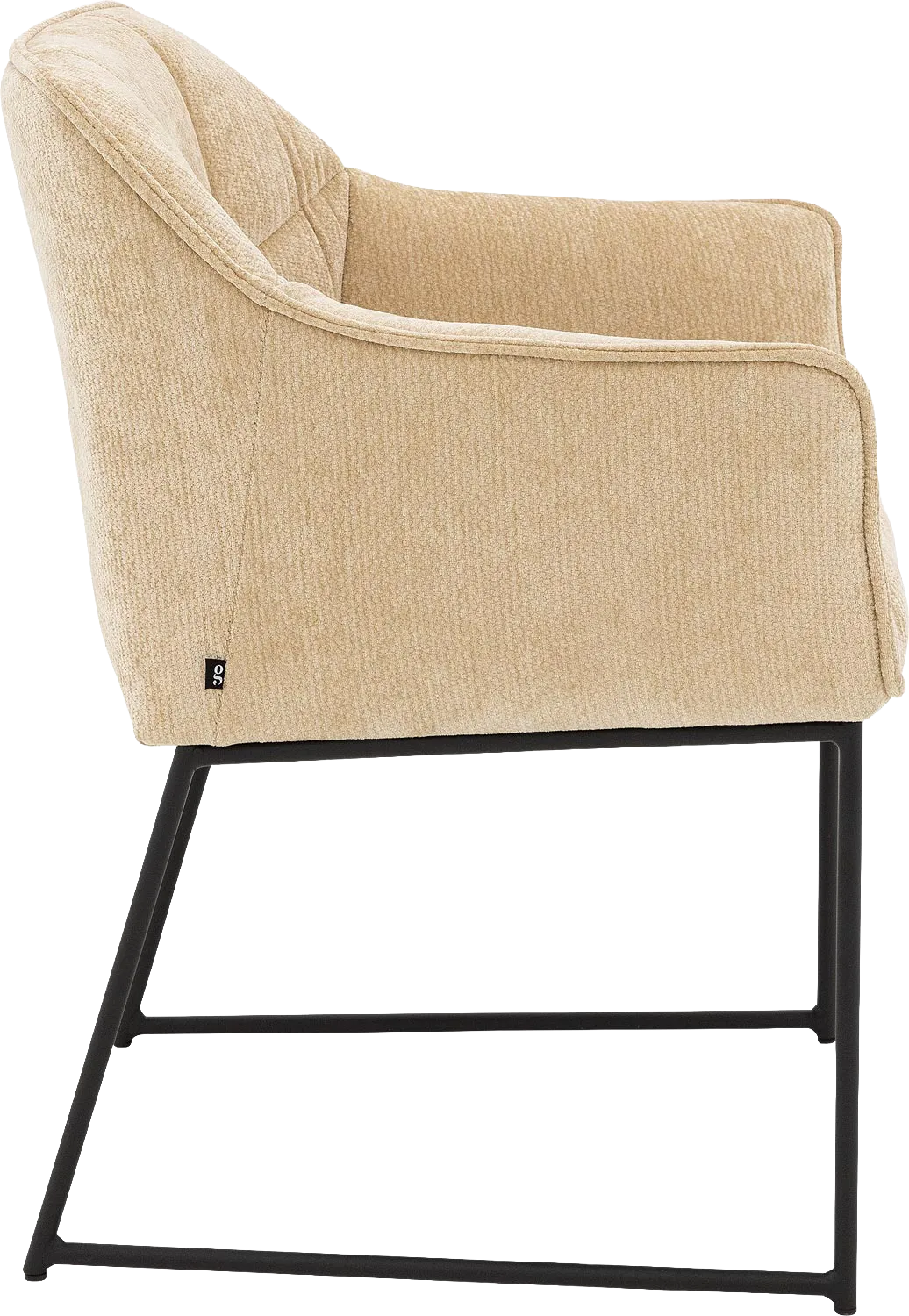 Goossens Ronnie Eetkamerstoel Stof Beige - 8252094-goossens-ronnie-eetkamerstoel-stof-beige-03