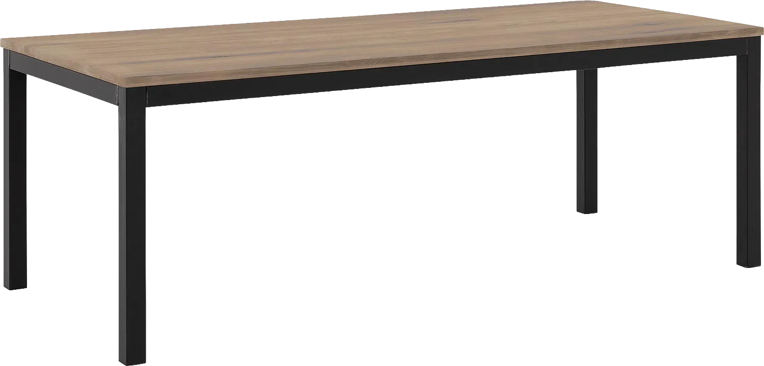 Goossens Eettafel Max, 220 x 100 cm