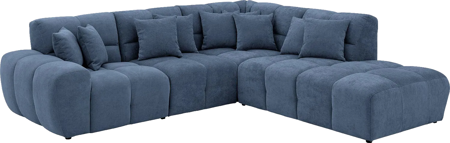 Goossens Excellent Kubus Bank Stof Blauw - 8252716-goossens-excellent-kubus-bank-stof-blauw-02