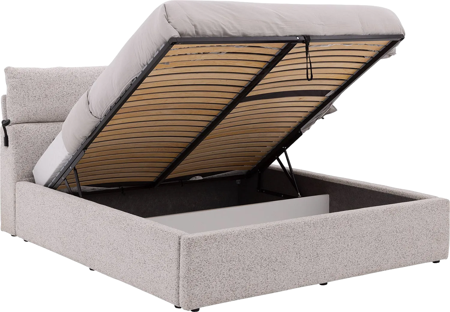 Goossens Misty Storage Bedframe Stof - 8243727-goossens-misty-storage-bedframe-stof-05