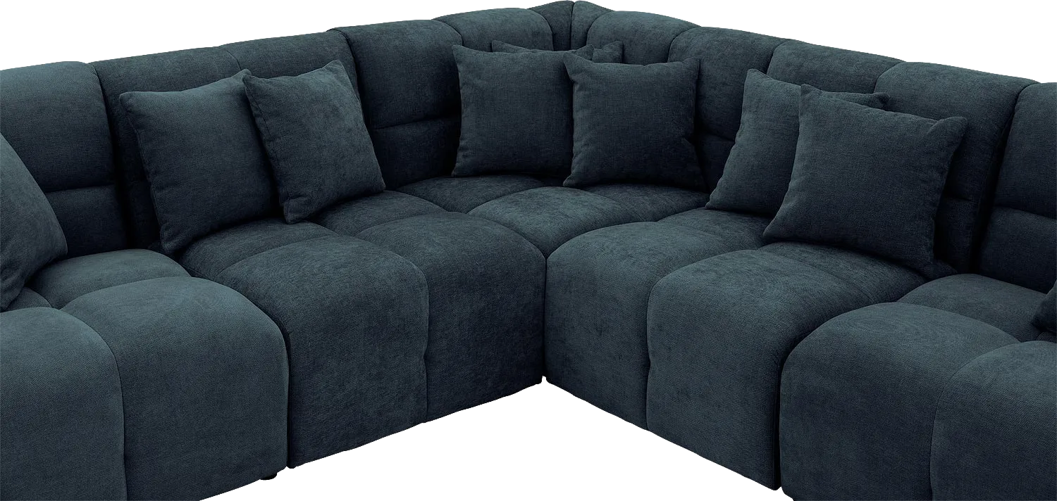 Goossens Excellent Kubus Bank Stof Blauw - 8252767-goossens-excellent-kubus-bank-stof-blauw-05