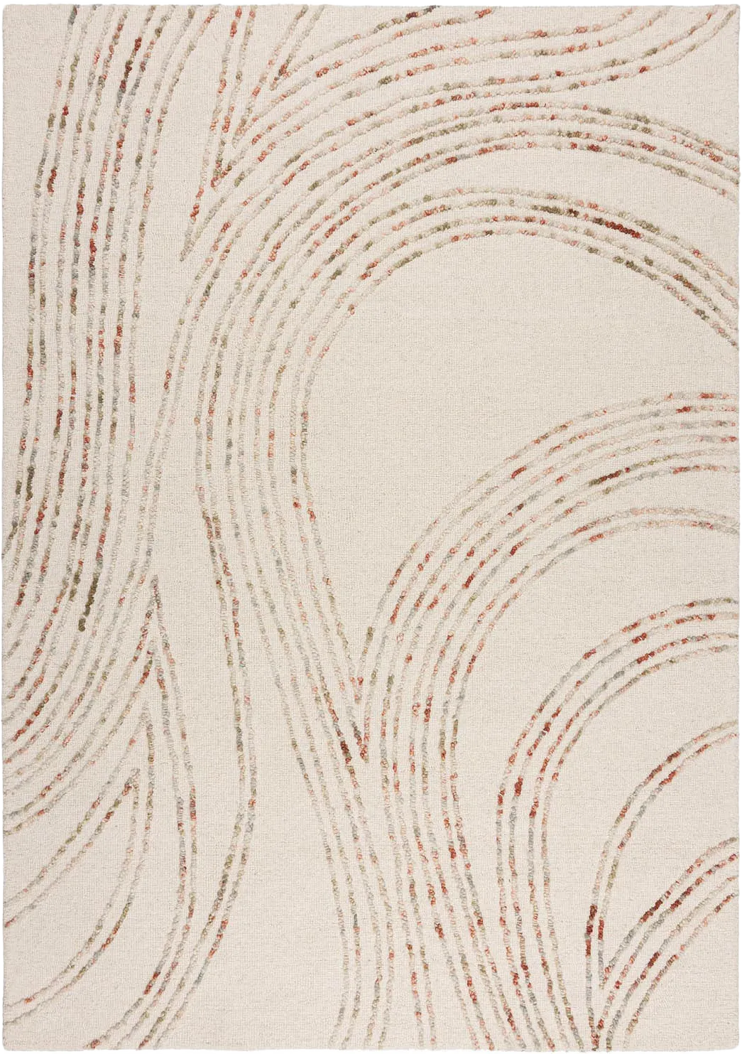 Goossens Vloerkleed Swirl, 120 x 170 cm