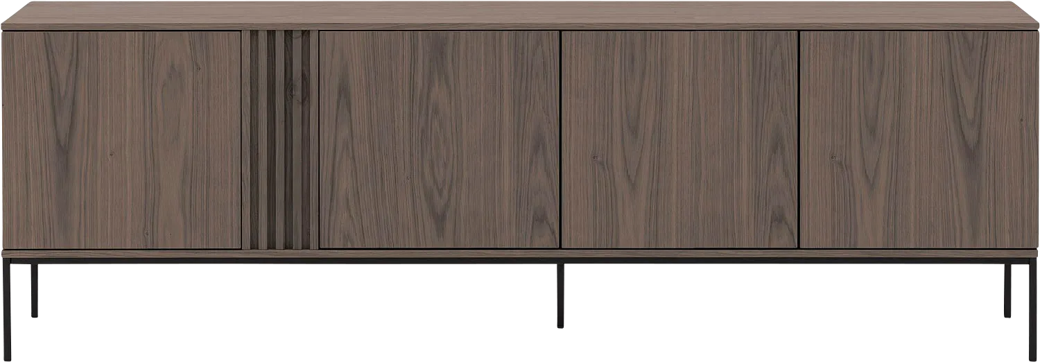 Goossens Dressoir Viola, 4 deuren staand