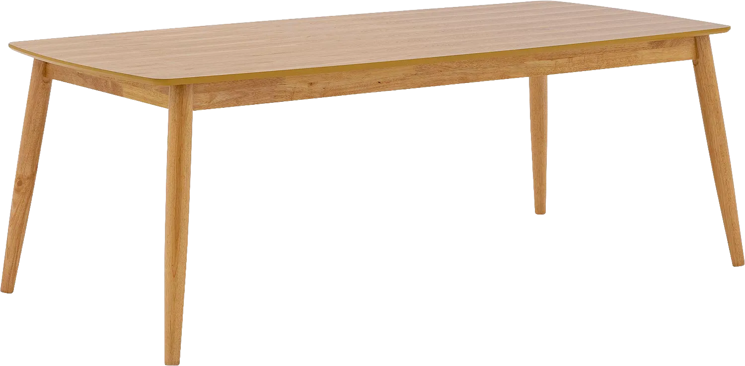 Goossens Basic Eettafel Boaz, 210 x 100 cm