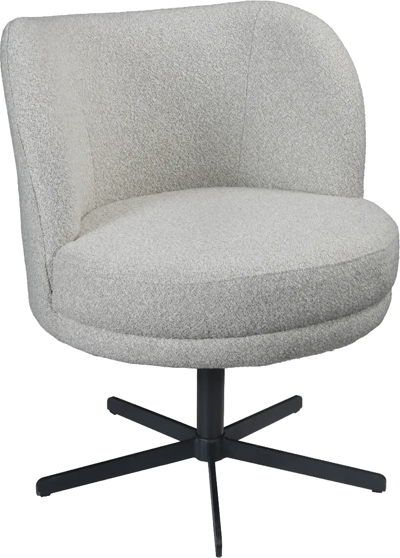 Goossens Bologna Eetkamerstoel Stof Beige - 8260631-goossens-bologna-eetkamerstoel-stof-beige-01