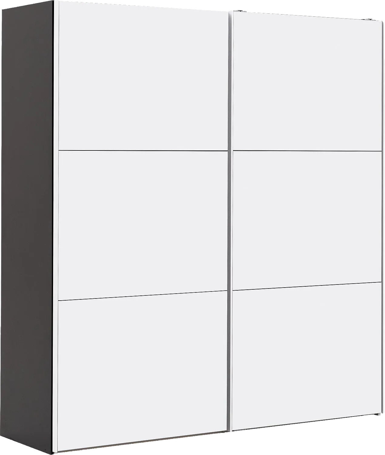 Goossens Kledingkast Easy Storage Sdk, 203 cm breed, 220 cm hoog, 2x 3 paneel schuifdeuren