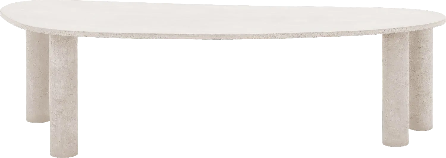 Goossens Stone Eettafel Beton Wit - 8231894-goossens-stone-eettafel-beton-wit-03