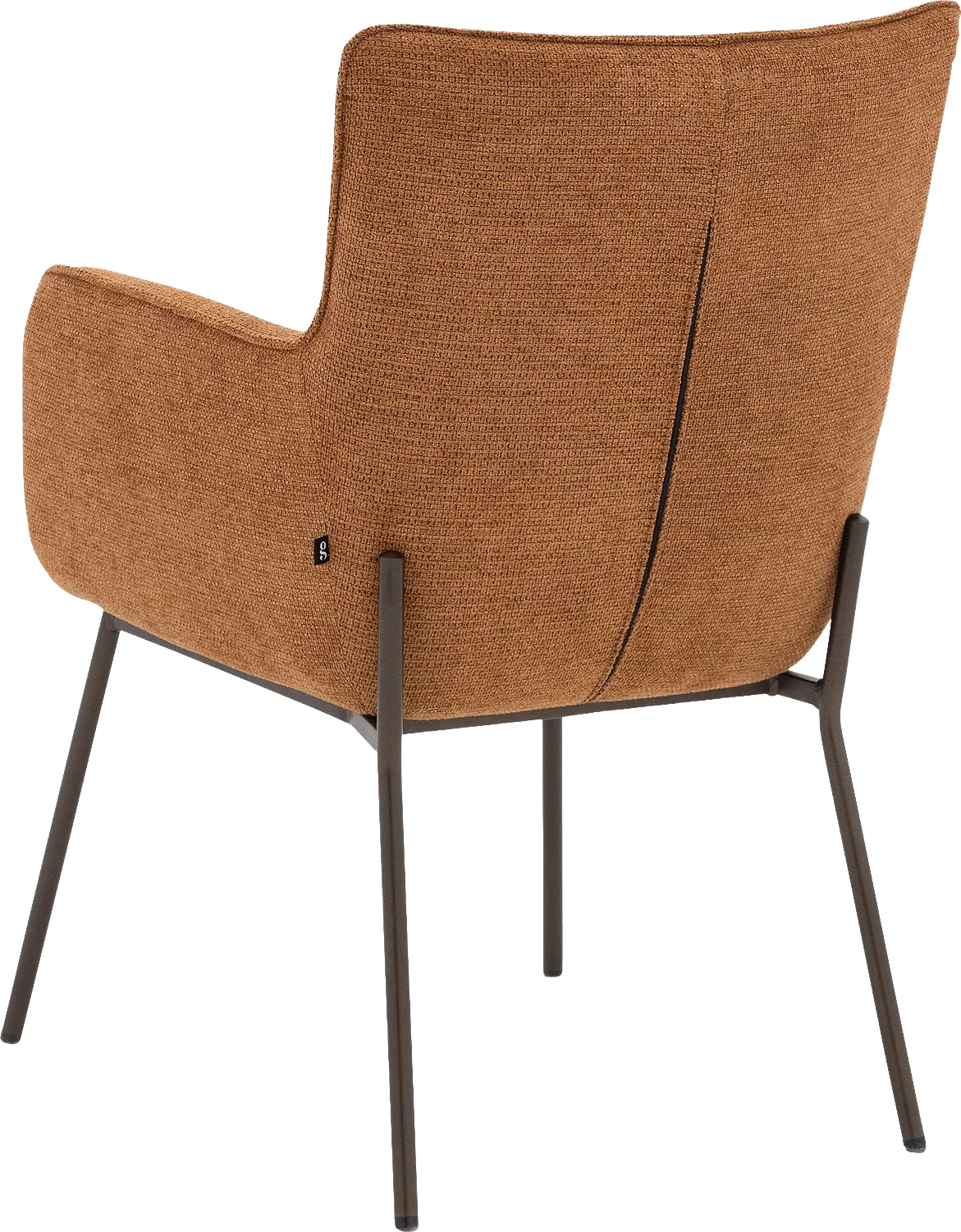 Goossens Trullo Eetkamerstoel Stof Bruin - 8243872-goossens-trullo-eetkamerstoel-stof-bruin-02