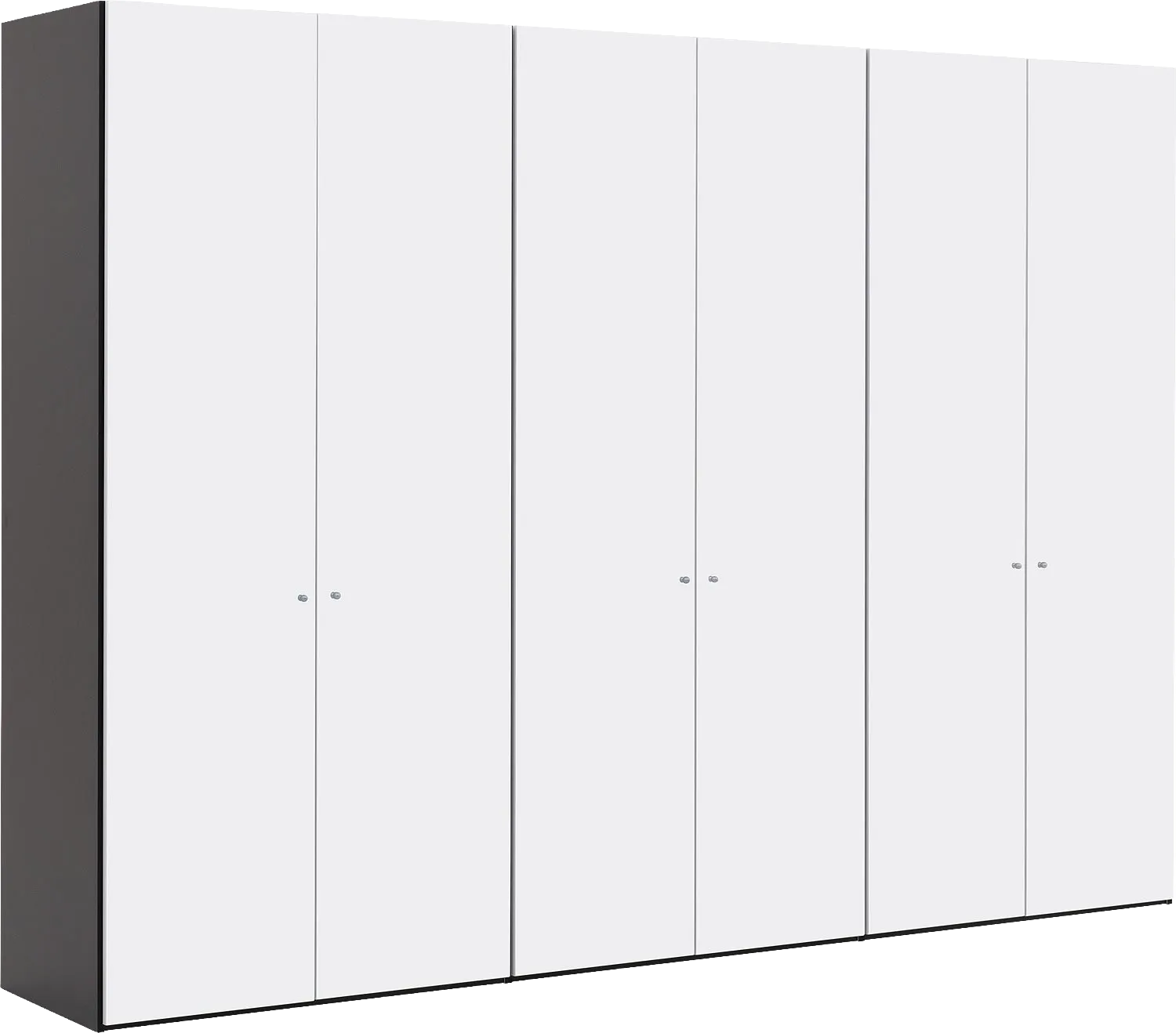 Goossens Kledingkast Easy Storage Ddk, Kledingkast 304 cm breed, 220 cm hoog, 6x draaideur