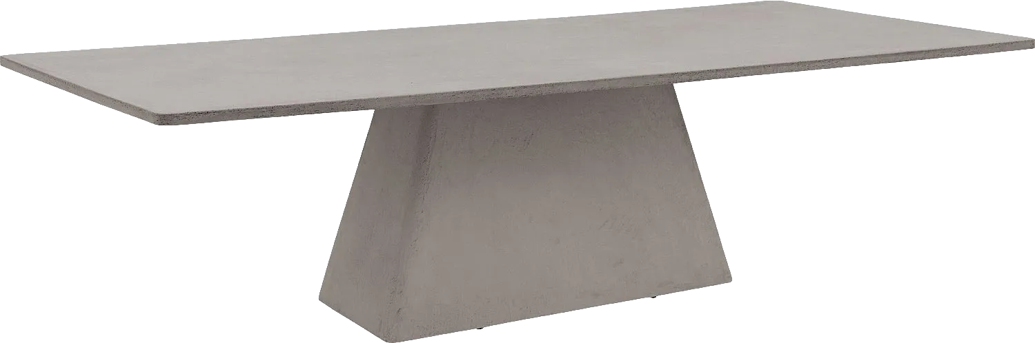 Goossens Eettafel Stone, Rechthoekig 290 x 110 cm