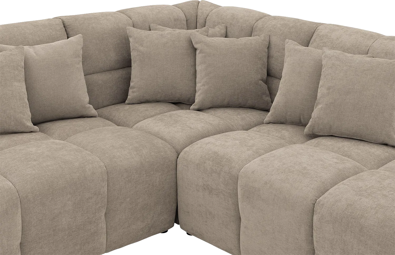 Goossens Excellent Kubus Bank Stof Bruin - 8252730-goossens-excellent-kubus-bank-stof-bruin-05