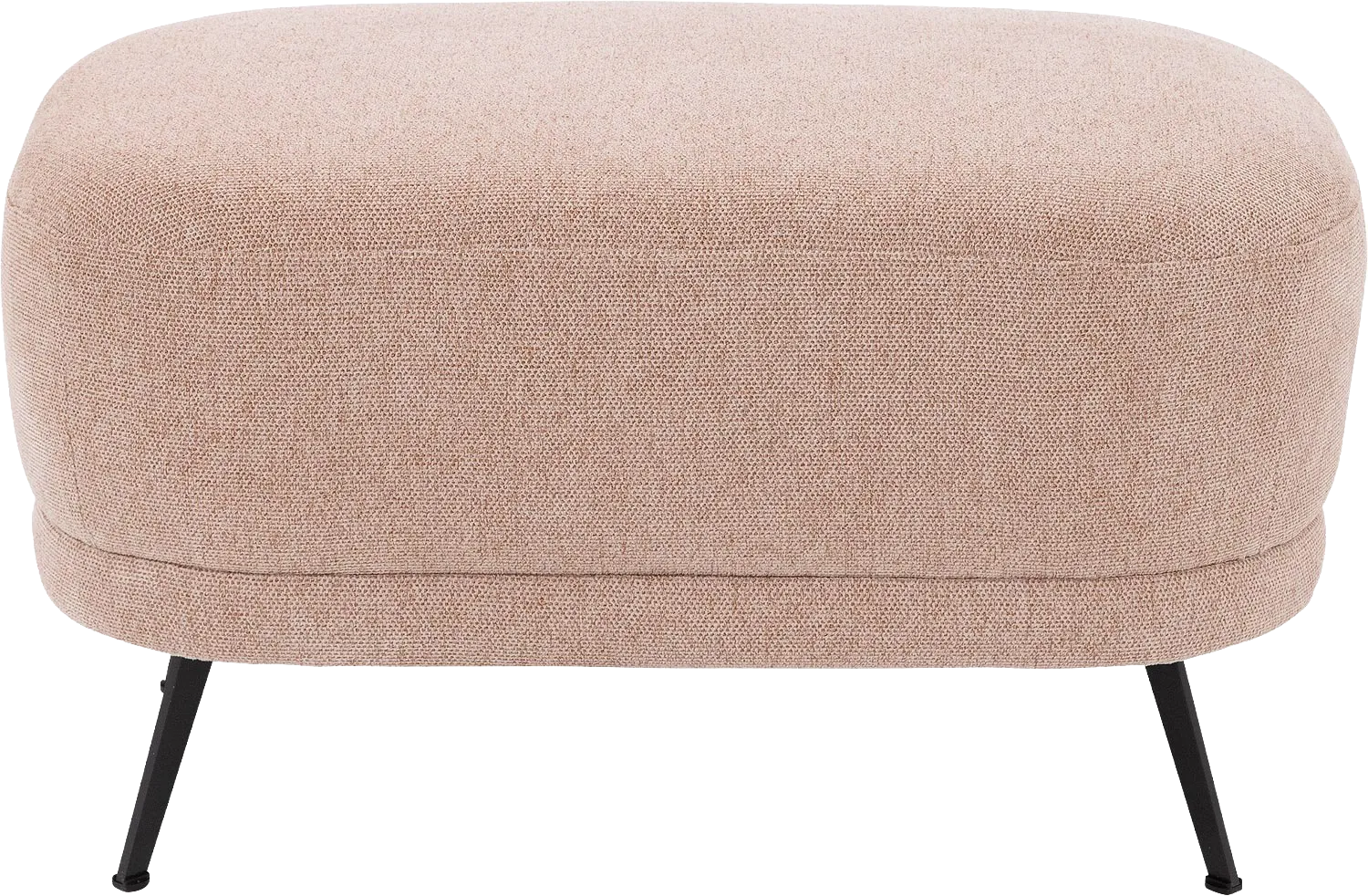 Goossens Hocker Shallow, 80 x 50 cm