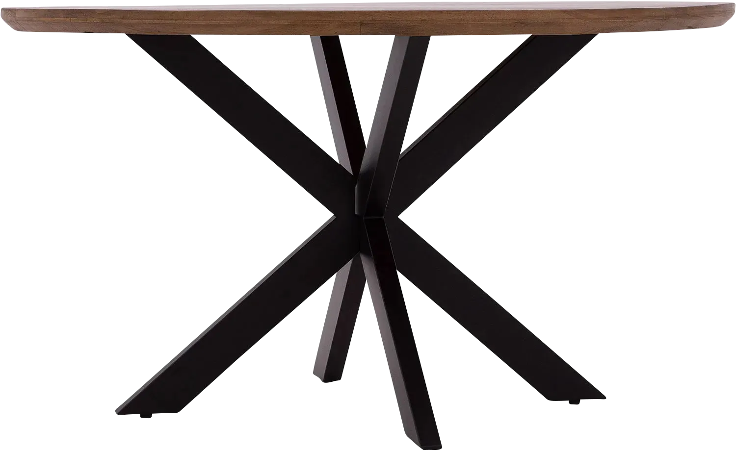 Goossens Nilo Eettafel Mango Bruin - 8251619-goossens-nilo-eettafel-mango-bruin-04