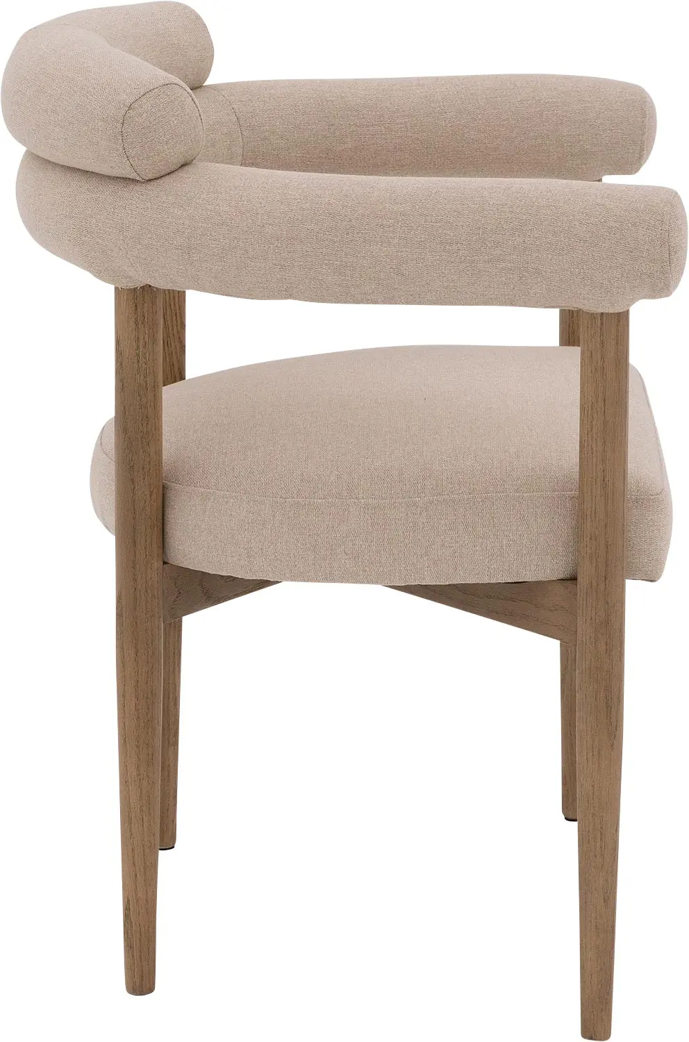 Goossens Excellent Splinter Eetkamerstoel Stof Bruin - 8235283-goossens-excellent-splinter-eetkamerstoel-stof-bruin-04