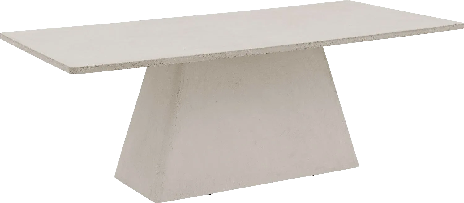Goossens Eettafel Stone, Rechthoekig 220 x 110 cm
