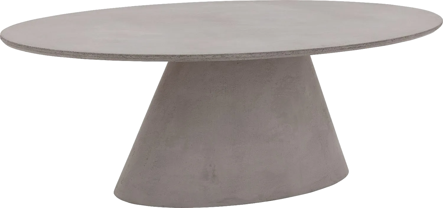 Goossens Eettafel Stone, Ovaal 220 x 120 cm